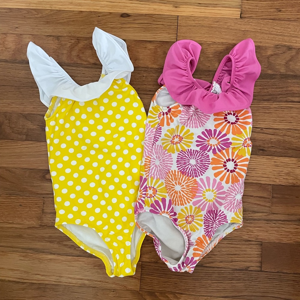 2 Eleanor Rose swimsuits size 5-6